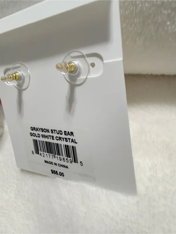 Kendra Scott Grayson
Crystal Stud Earring - Image 4