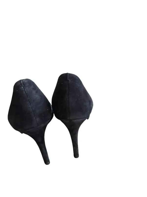 JESSICA SIMPSON Black Suede Pointed Heels Size 7.5 - Image 8