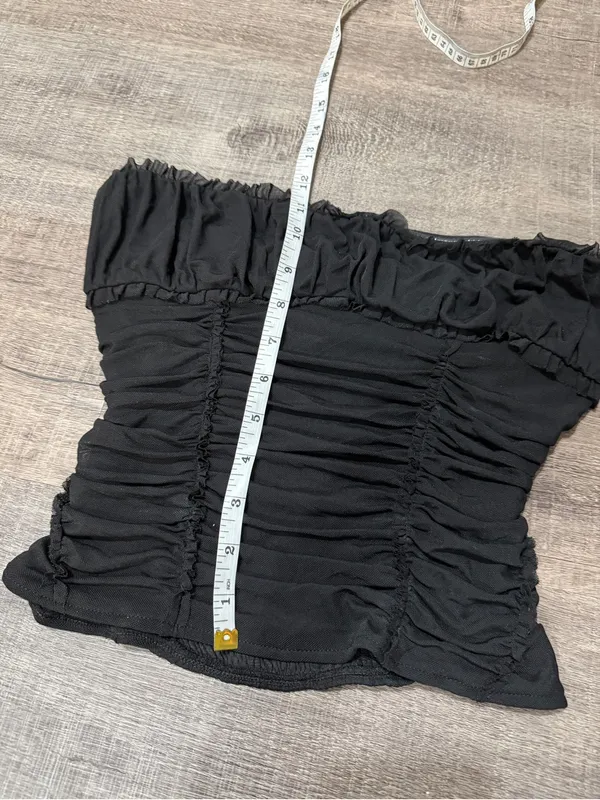 FREE PEOPLE Scottie Solid Tube Top in Black - Image 7