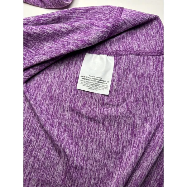 Nike Nike Heathered Purple Dri-FIT Pullover Sz M Nike Running w Thumbholes - Image 8