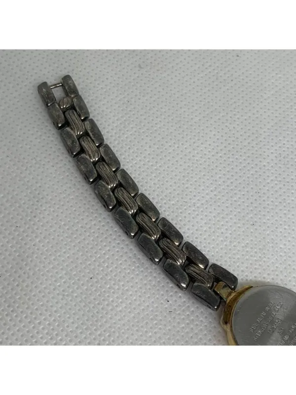 Vintage Anne Klein ll women watch 19mm two tone Roman indices 6” running - Image 7