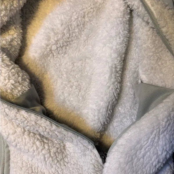 Columbia White Teddy Jacket Plush Fleece - Image 7