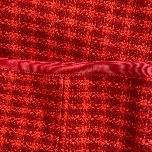Tory‎ Burch Wool Pencil Skirt Cornelia Plaid - Image 7