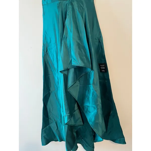 Lulu’s Broadway Show Emerald Green High-Low Gown Size M - Image 8