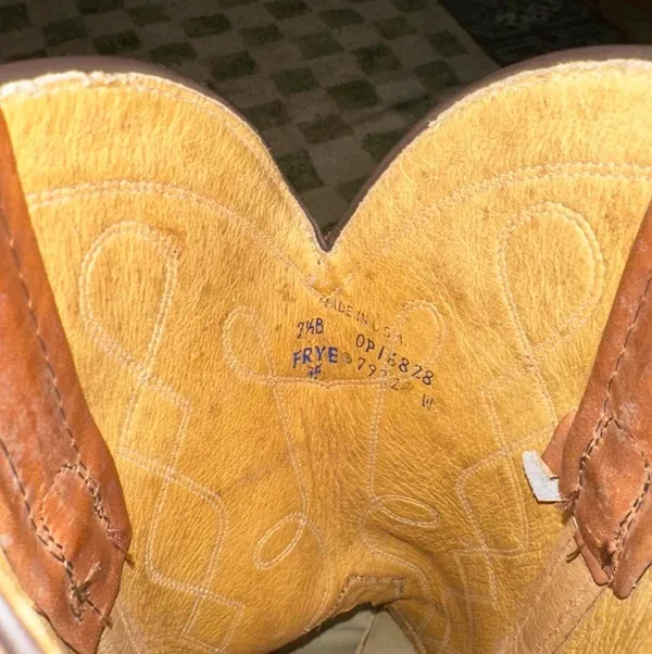 Vintage Frye Brown Leather Boots  - Image 6