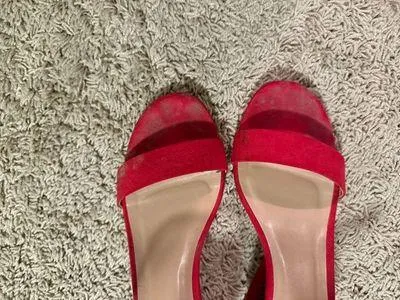 Target Red Block Heels - Image 4
