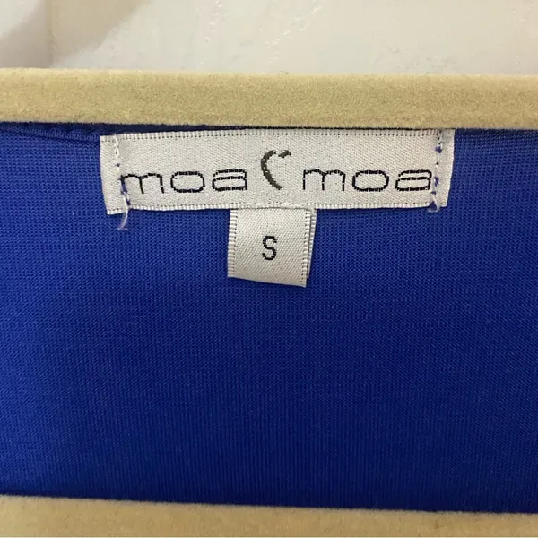Moa Moa V-Neck Swing Tank Top with Ruffle Detail - Image 2