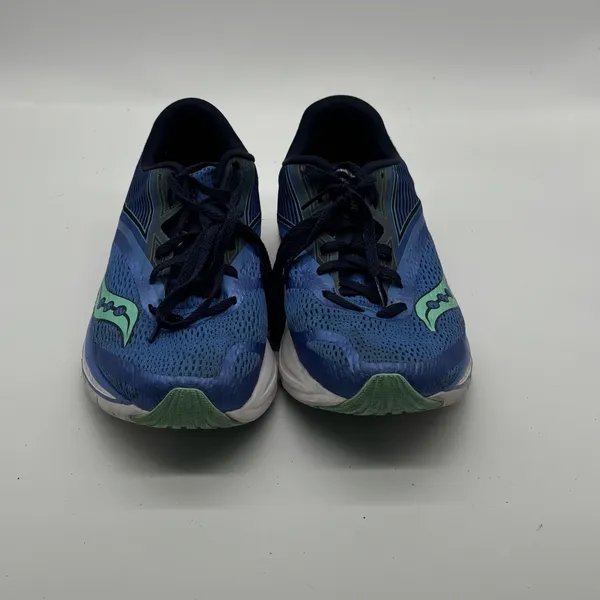 Saucony Kinvara 9 Womens Blue Teal Running Shoes Size 9 - Image 4