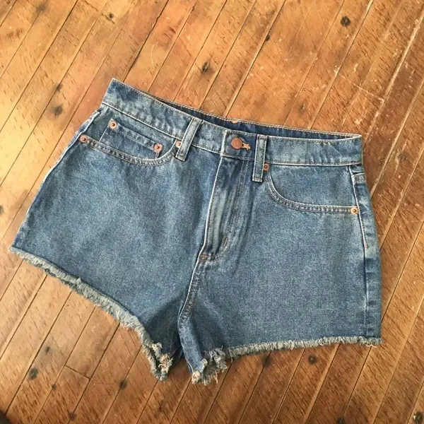 Victoria’s Secret Pink high waisted denim cutoffs - Image 2