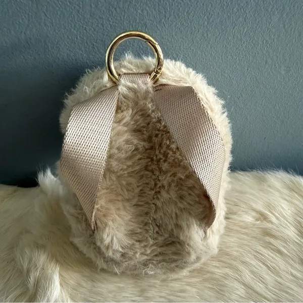 Lululemon Mini Sherpa Everywhere Nano Backpack Keychain Bag - Image 4