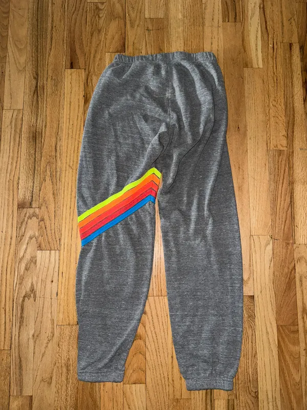 Aviator Nation Chevron Sweatpants Small - Image 4
