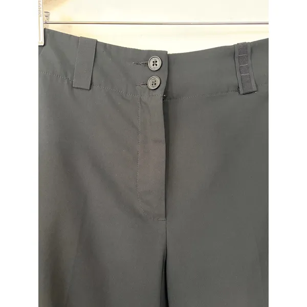 Nike‎ Golf Dri-FIT Womens 8 Black Cropped Trousers Pants Activewear Capri Sporty - Image 2