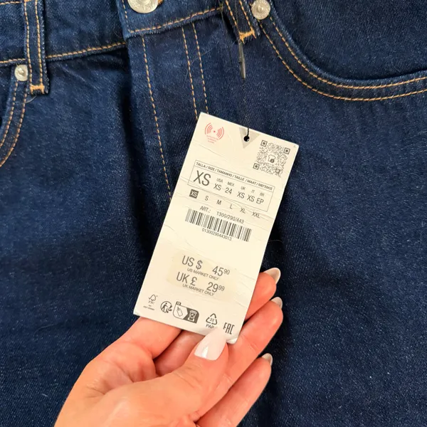 Zara Denim Skirt - Image 4