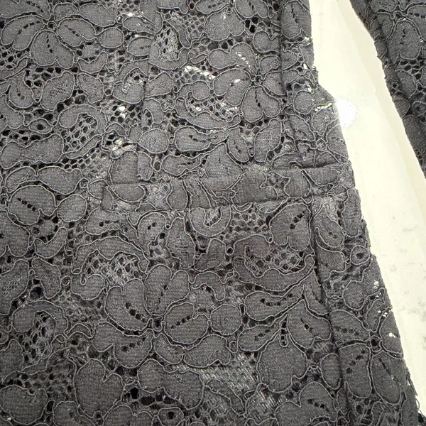 Zara Elegant Black Lace Blazer - Image 7