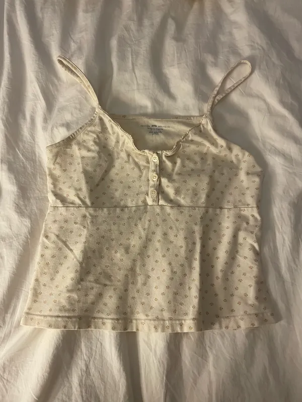 Brandy Melville Tank Top Floral - Image 2