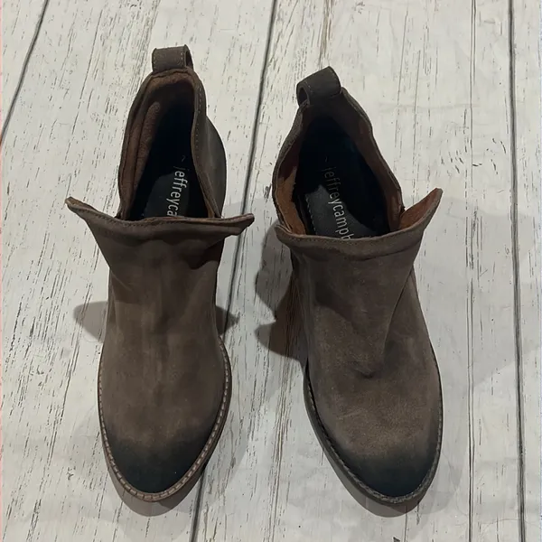 Jeffrey Campbell taupe booties - Image 2
