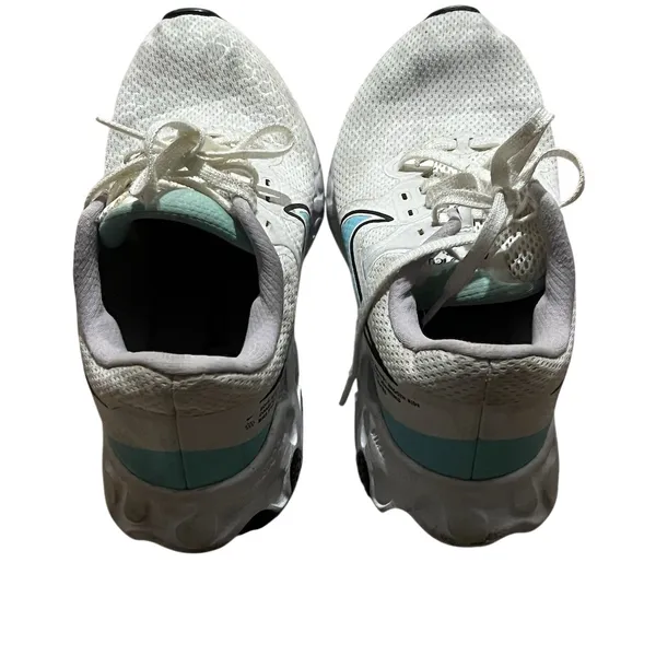 Nike Renew Ride 2 Women's Running Shoes Sneakers White Gray Teal Swoosh - Image 8