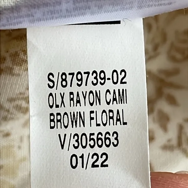 Old Navy Floral Tie Back Tank Top - Image 7