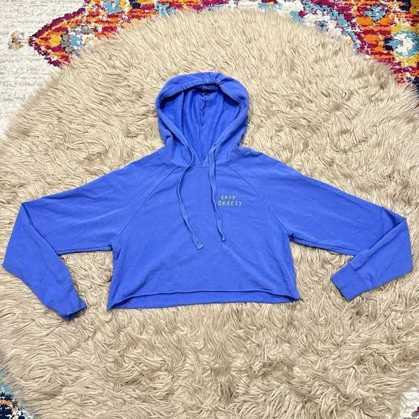 Spiritual Gangster Easy Breezy Luna Crop Hoodie Size XS - Image 2
