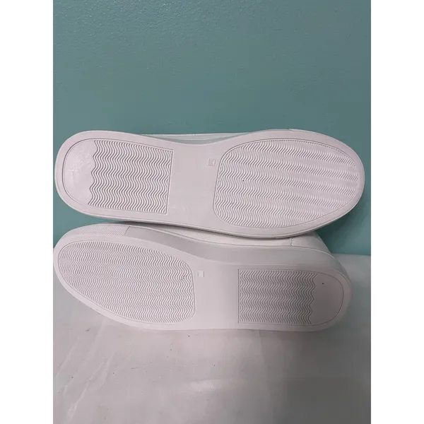 SHEIN Women's White Fly Leather Sports Trainers Breathable Size‎ 38 (5.5) New - Image 7