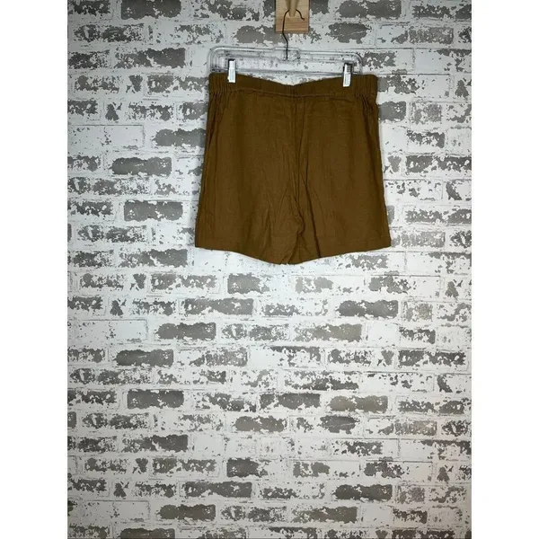 Banana republic | women tan linen blend shorts - Image 9