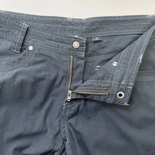 KUHL Womens Cargo Pants Size 8 Regular Gray Stretch Straight Leg Hiking Outdoor - Image 6