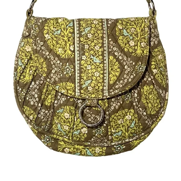Vera Bradley Purse Shoulder Bag Sittin' In A Tree Retired Pattern - Image 5