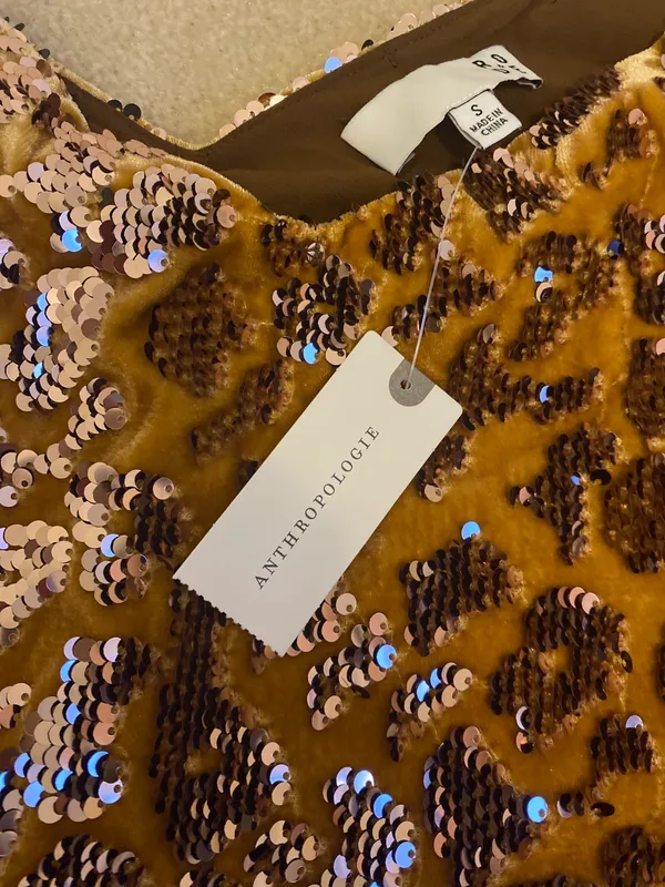 Anthropologie Cheetah Shirt - Image 3
