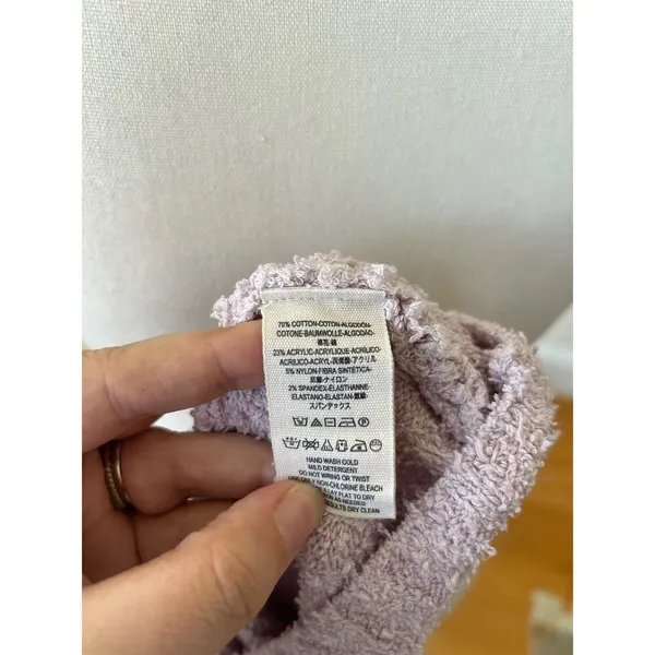 Free People Lilac Purple Nubby Wrap Sweater - Image 6