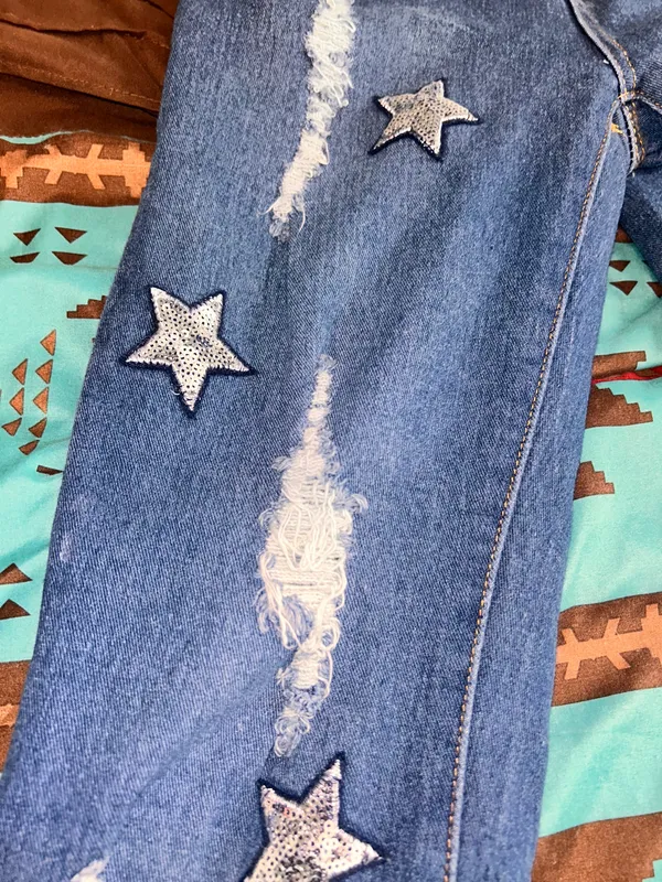 Nasty Gal Star Jeans - Image 2