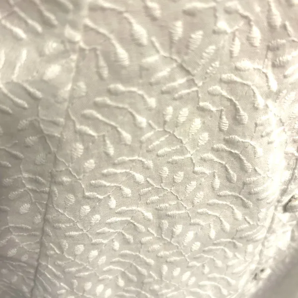 Chelsea & Violet White Embroidered Dress NWT 100% Cotton SZ L Embroidered LWD - Image 6