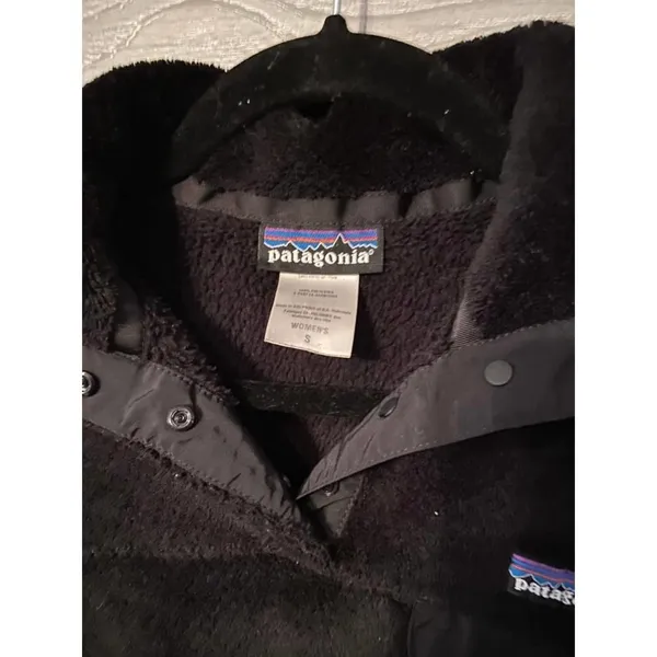 Patagonia pullover womens small black‎ - Image 2