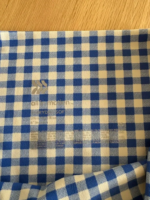 All in Motion Gingham Bike Shorts - Image 4