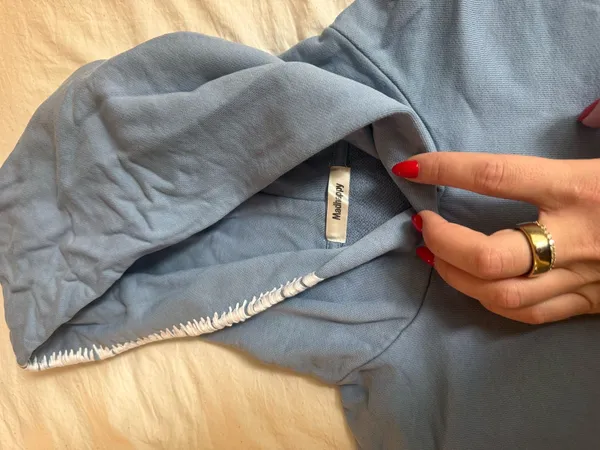 Madhappy Set of 2 Pastels French Terry Sweatpants & hoodie Blue Size S Set - Image 5
