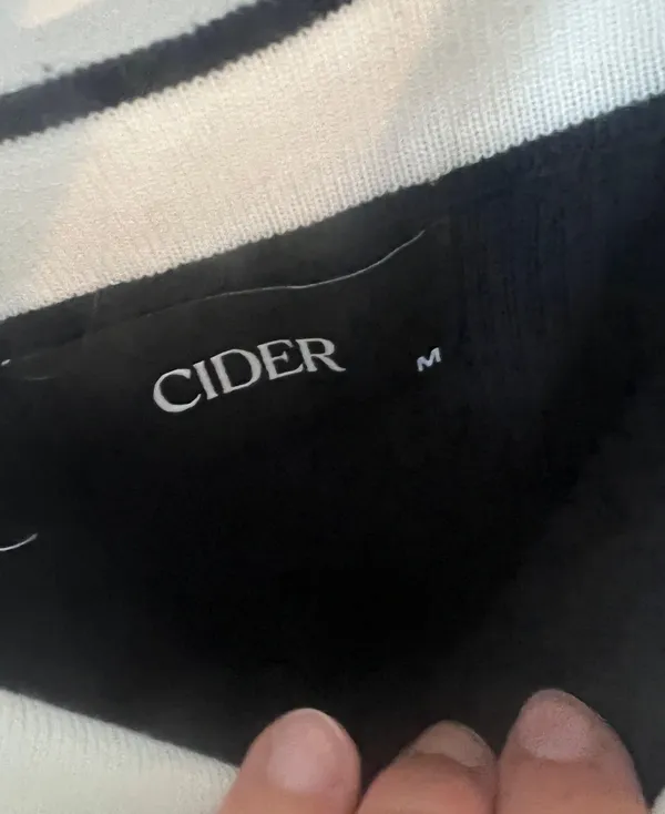 Cider Black And White Top - Image 3