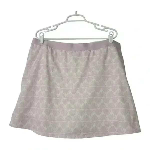 Lady Hagen Women’s XXL Skort Pink Seashell Print Golf Tennis Side Pleat NWT - Image 4