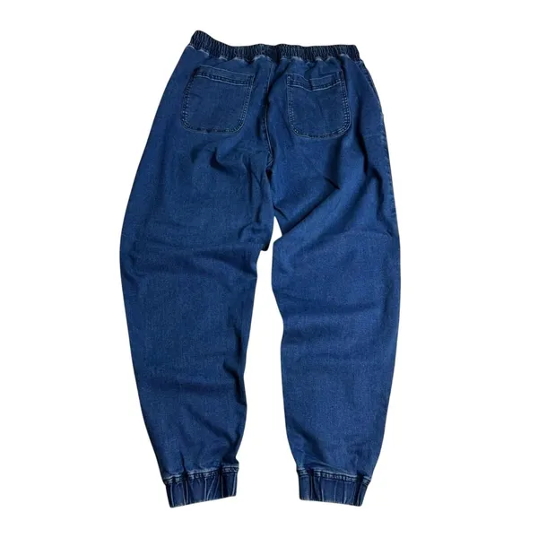 Disney Parks Her Universe Mickey Mouse Denim Joggers Large - Image 3