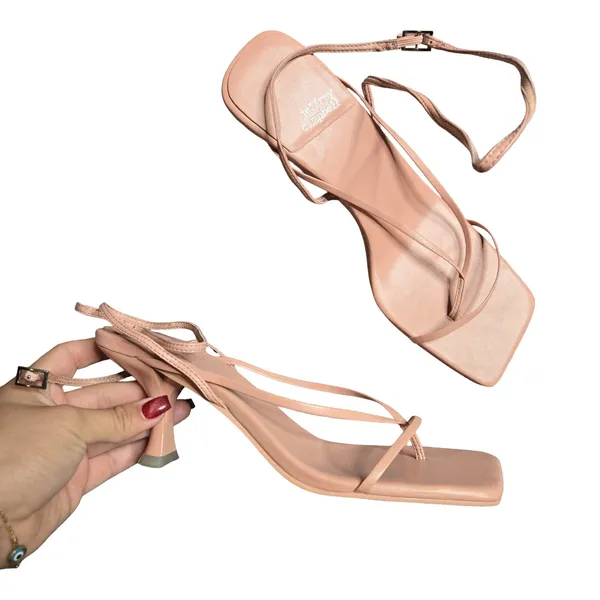 Jeffrey Campbell Fluxx Strappy Kitten Heels Size: 7.5 - Image 3