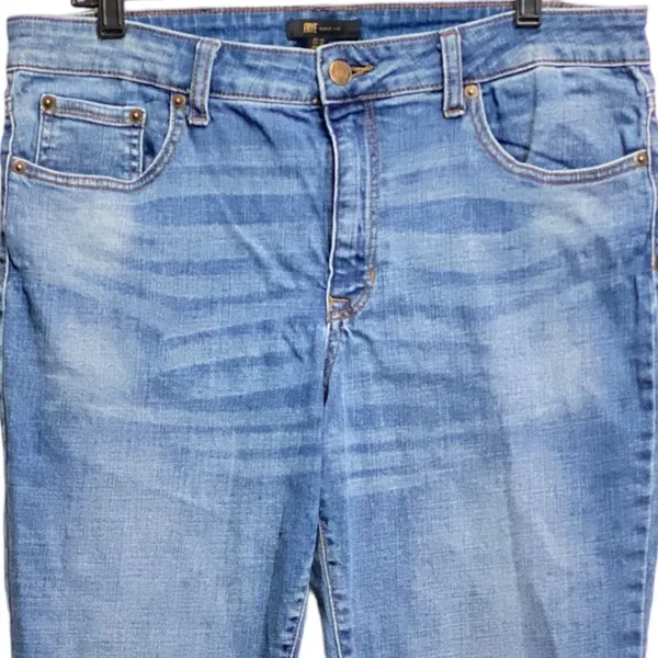 Frye‎ High Rise Straight Leg Blue Jeans Size 14 - Image 7