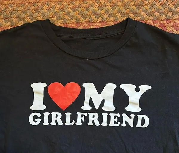 I Heart My Girlfriend Graphic Tee - Image 2