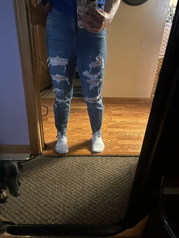 American Eagle Outfitters Dream Jeans - Image 3