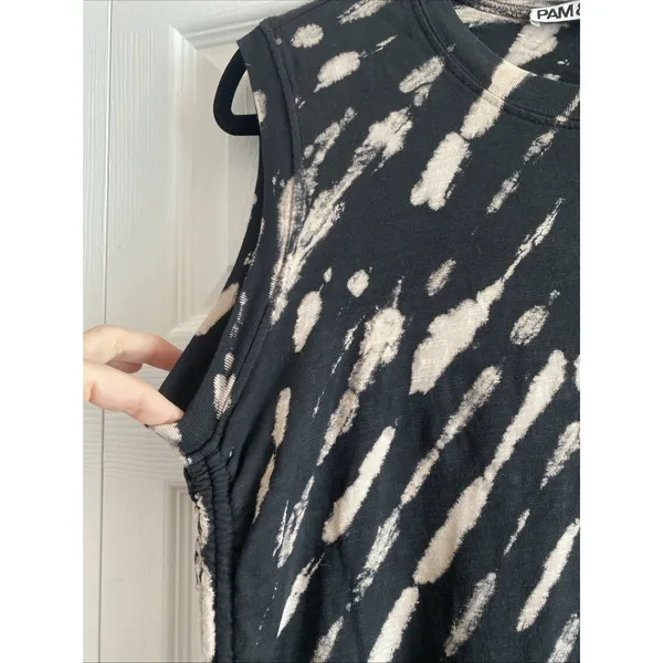 Pam Gela Revolve Womens Small Sleeveless‎ Cotton Mini Dress - Image 4