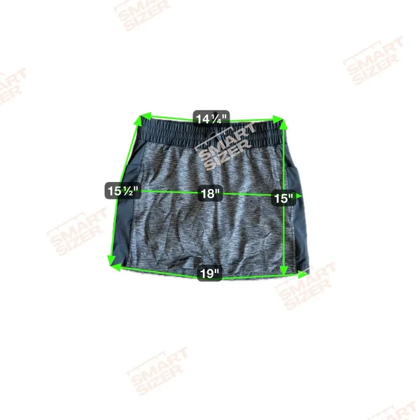 Athleta Charcoal and Black Performance Skort‎ Size Small Golf Pickleball - Image 7
