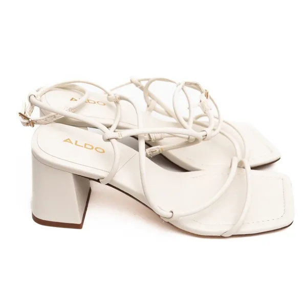 Aldo‎ - Off White Harmonni block heel strappy sandals - Image 2