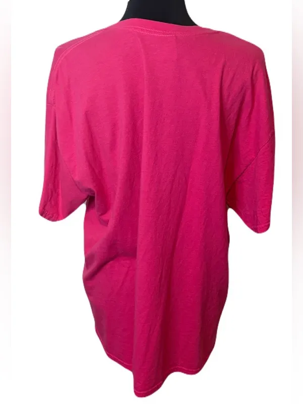 (Gildan) Pink Leave Me Alone Butterfly Tee: Size XL - Image 2