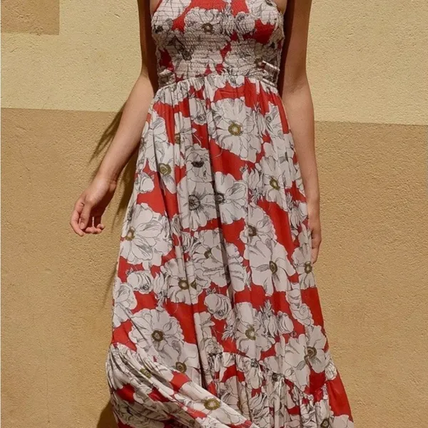 Free People Intimately Heatwave Boho Printed Dress Size S P - Image 2