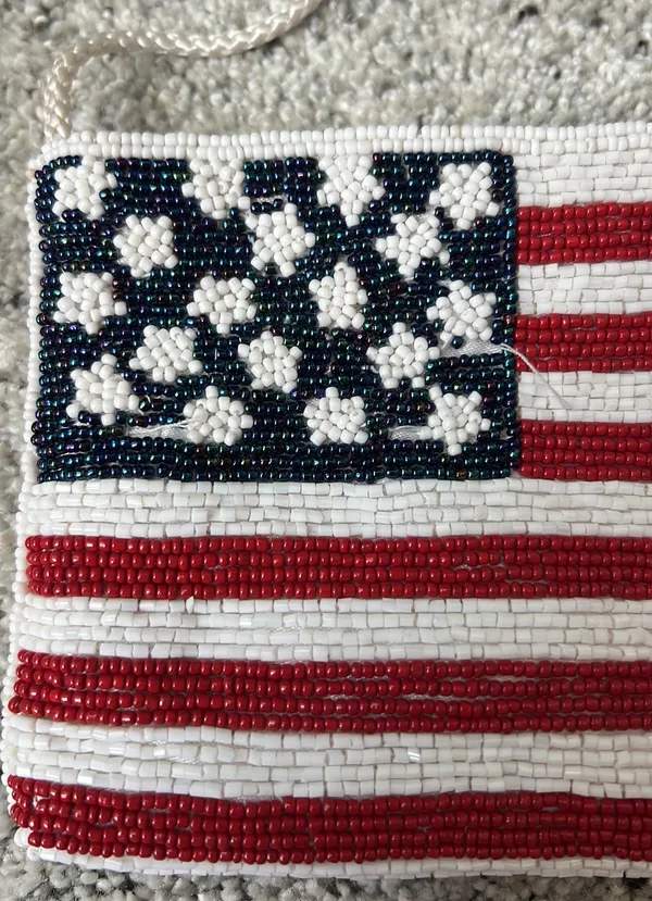 Amanda Smith Vintage  Beaded Purse - Image 3