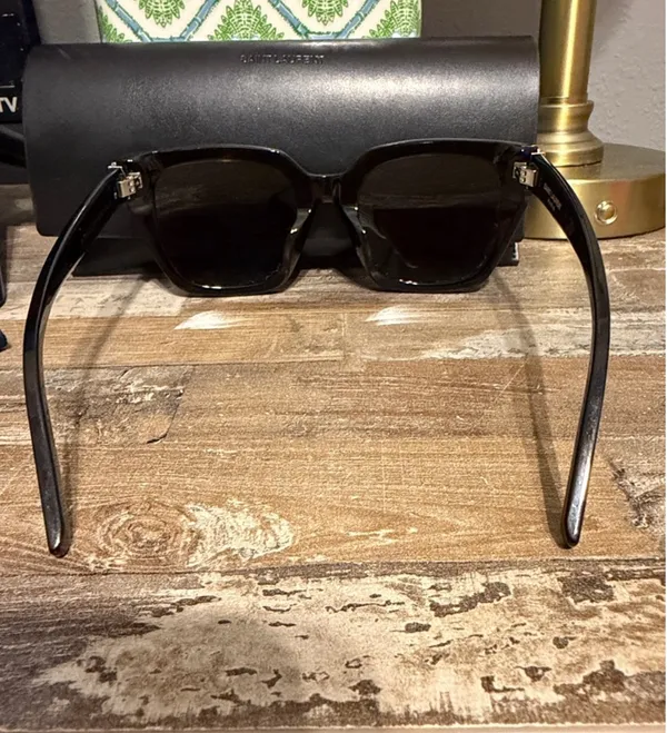 Yves Saint Laurent Tortoise Cat Sunglasses - Image 3