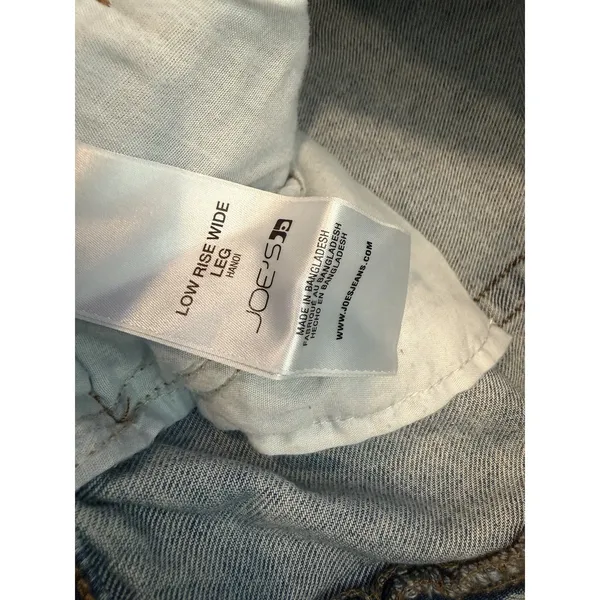 Joe's Jeans LOW RISE WIDE LEG HANOI Women's Sz 27 NWT $218 - Image 11