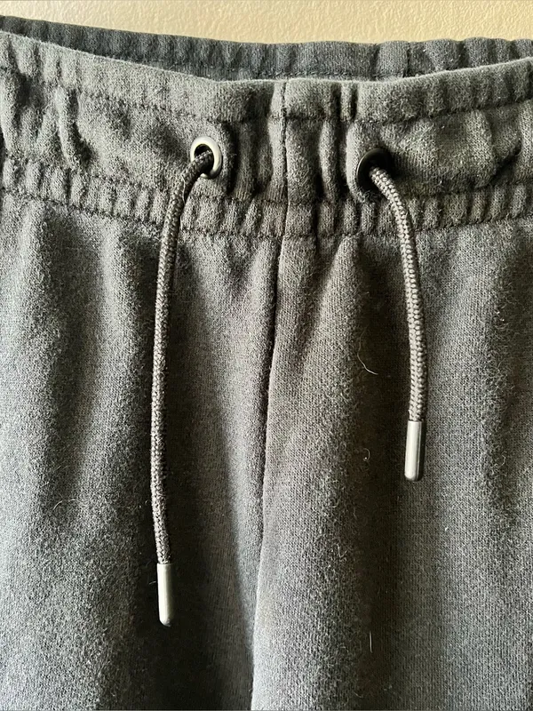 Nike Sportwear Black Mid Rise Joggers Size Large - Image 2